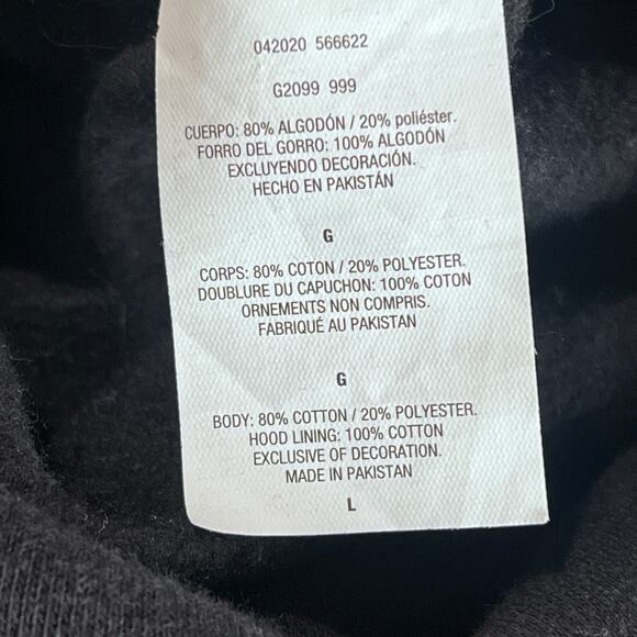 Bigcotton Gear SDSU Grandpa Hoodie Size Large Black Red Pullover Sweatshirt - Picture 6 of 6